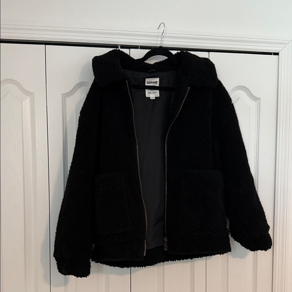 Garage Black Fleece Jacket